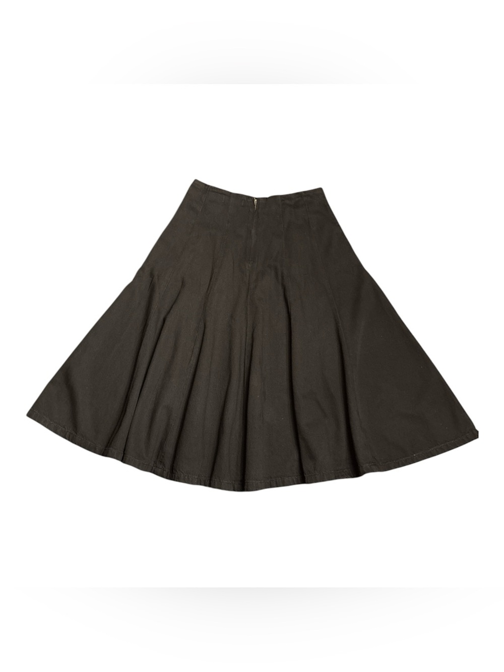 Madewell Airy Denim Circle Skirt Hanna Wash (black) women’s Size 28 NWT - Picture 6 of 9